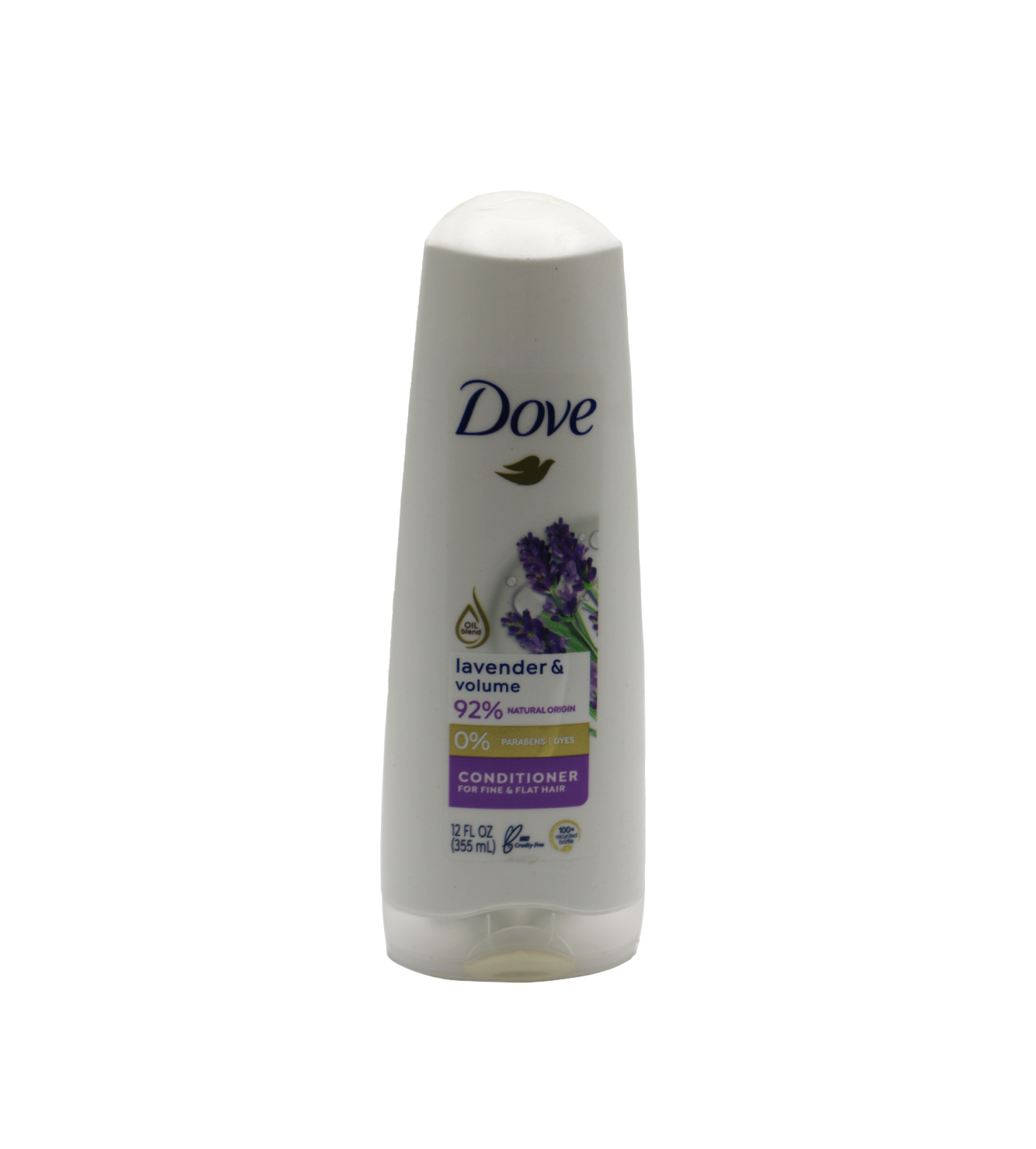 dove conditioner lavender & volume 355ml