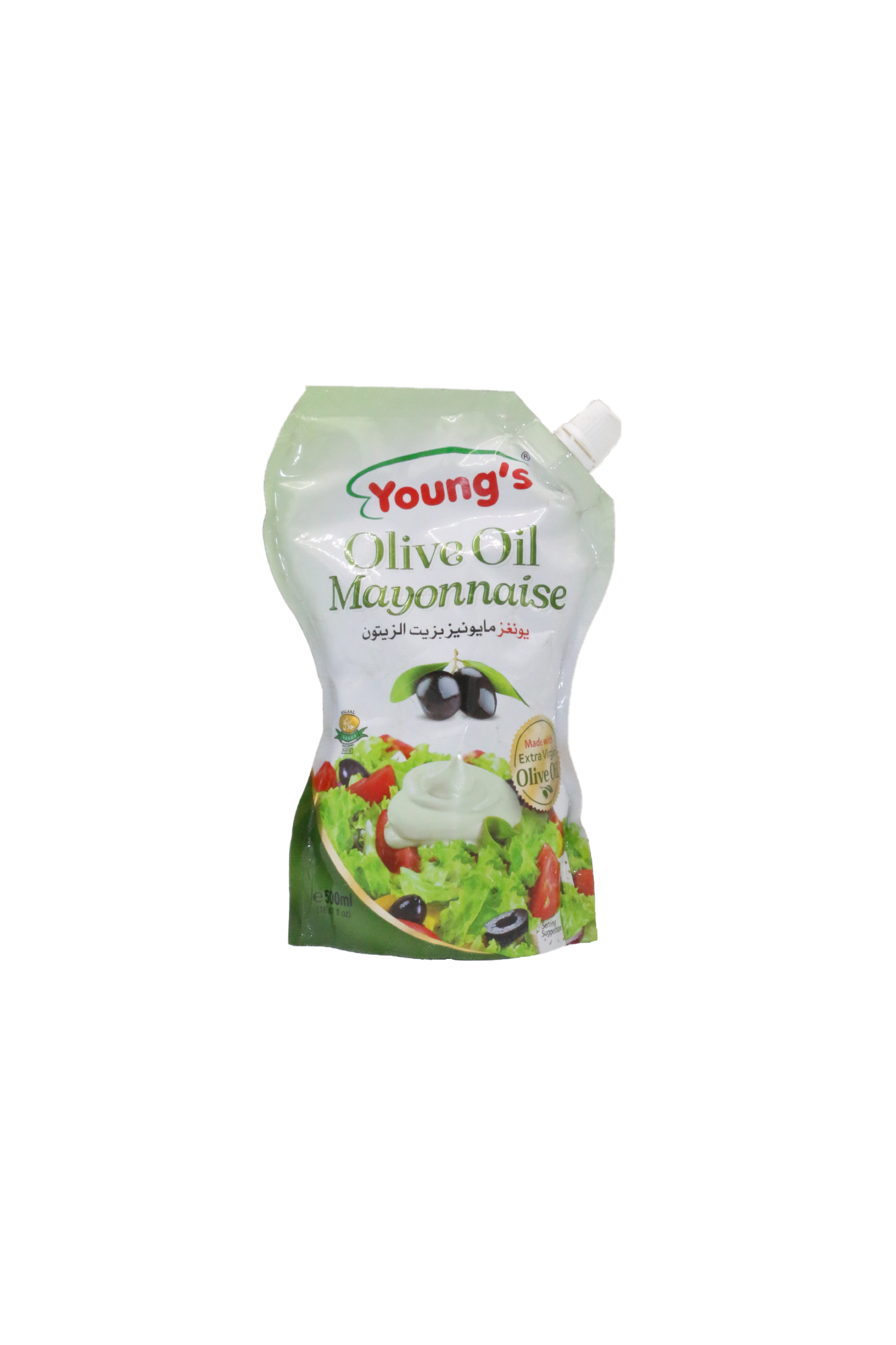 youngs mayonnaise olive oil 500ml
