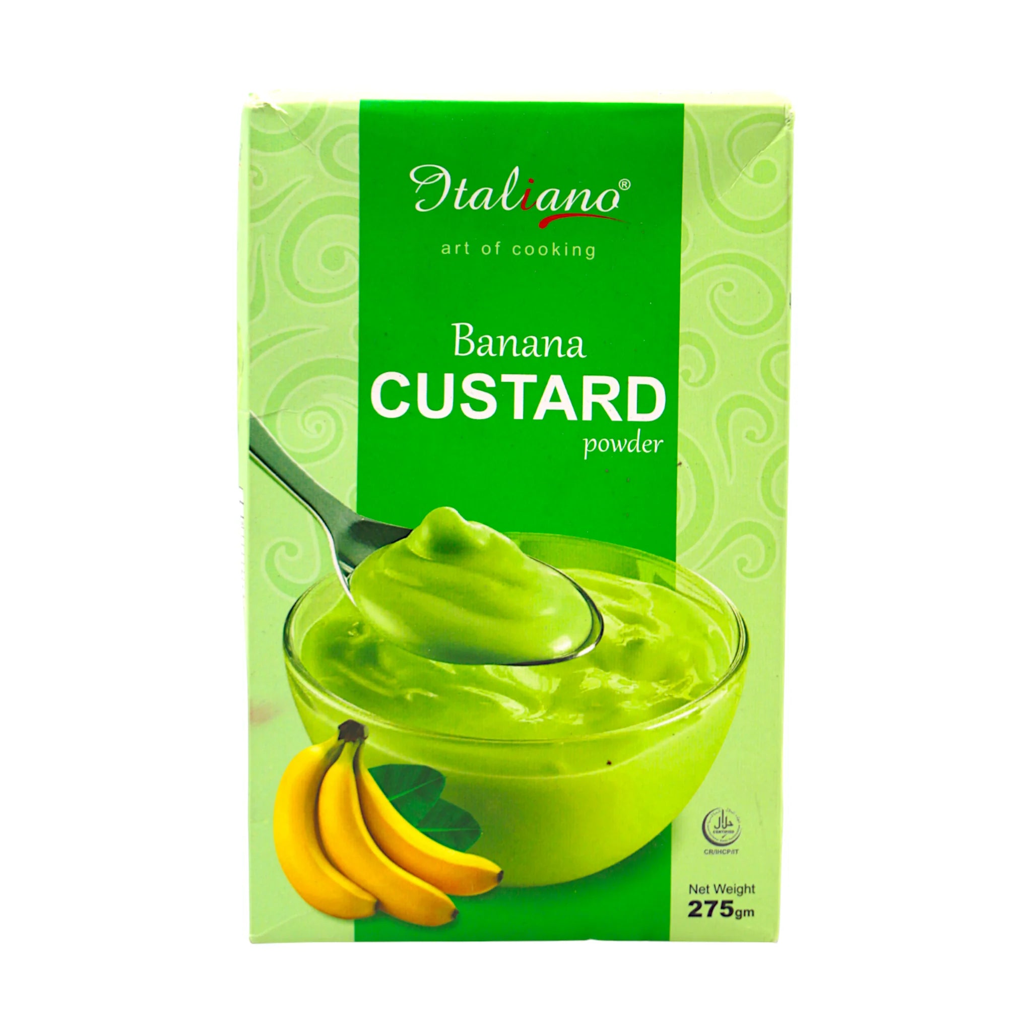 italiano custard powder banana 275g