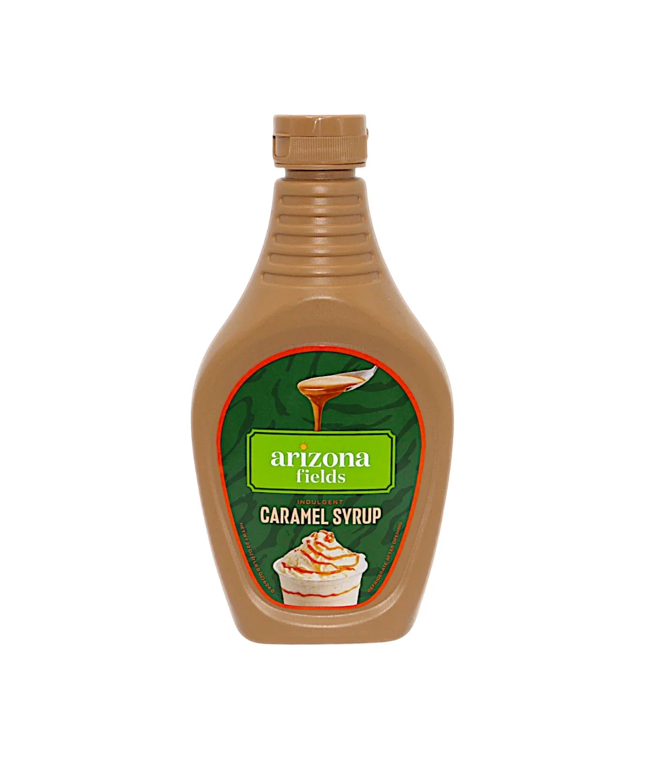 arizona fields syrup caramel 624g