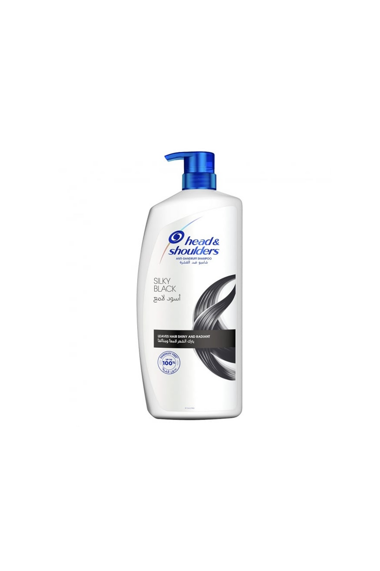 Head & shoulders shampoo silky black 1l