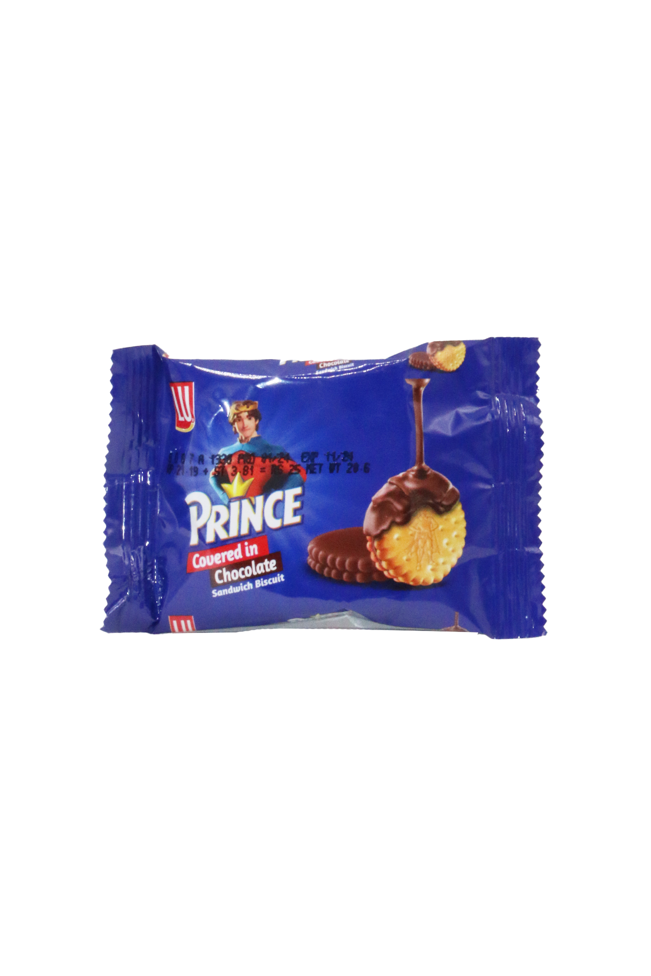 lu biscuit prince chocolate covered 30rs