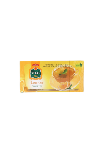 vital green tea lemon 30tea bag