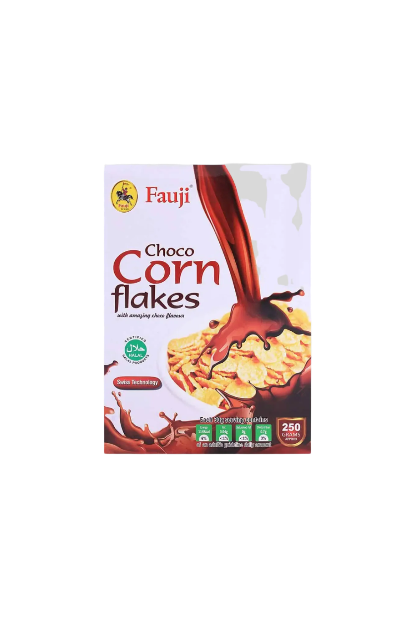 fauji choco corn flakes 250g