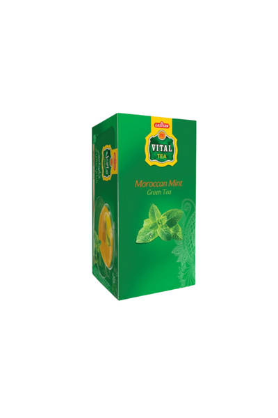 vital green tea moroccan mint 30tea bag