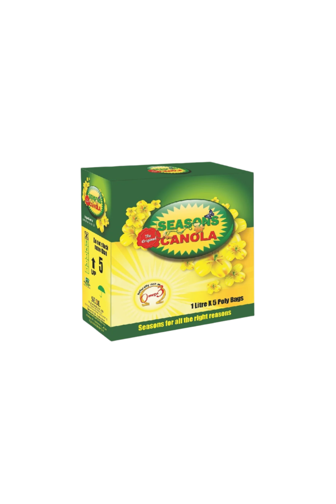 SEASONS CANOLA OIL 1L P