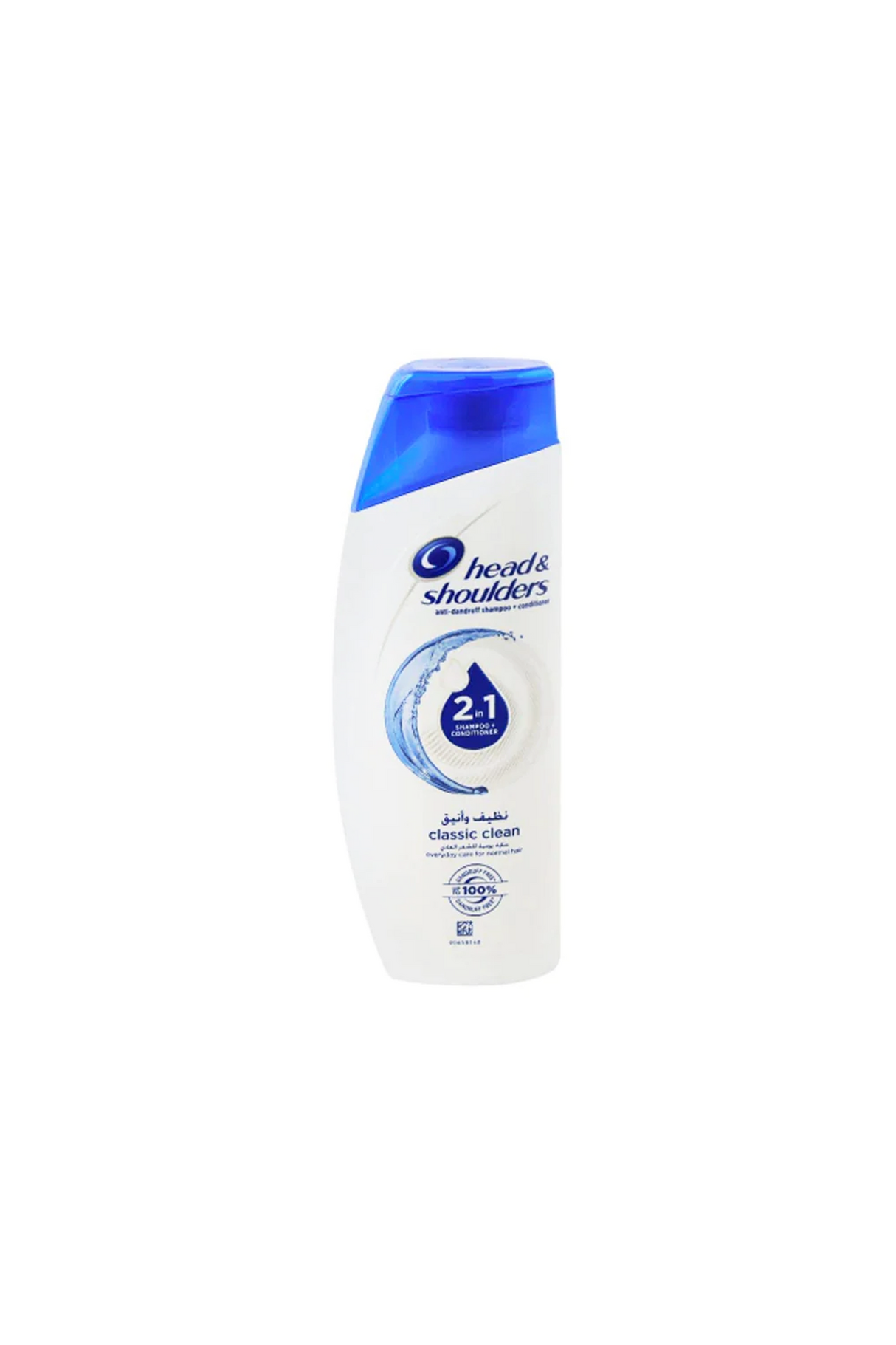 Head & shoulders shampoo classic clean 2in1 190ml