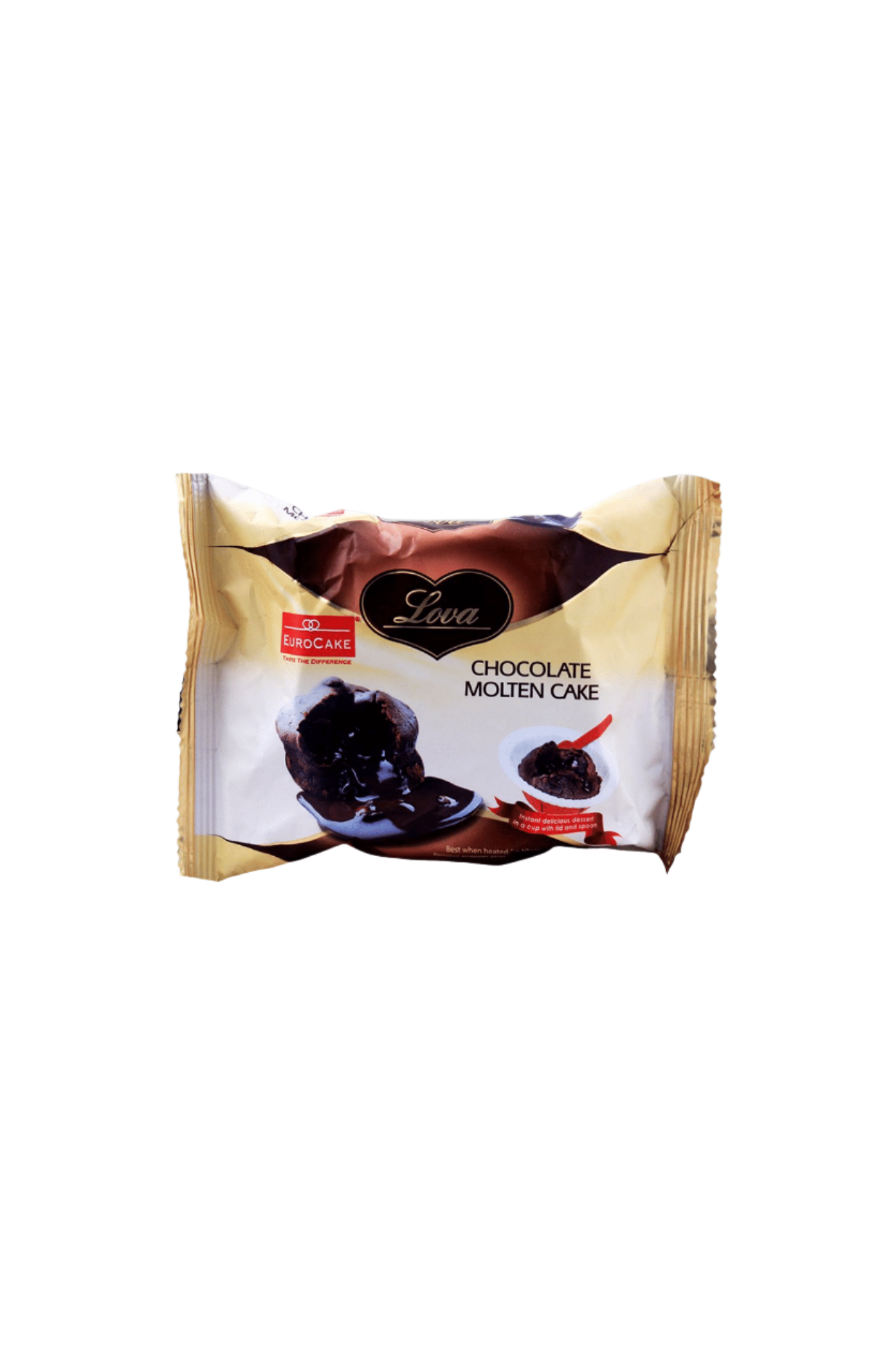 euro cake molten lava chocolate 50g