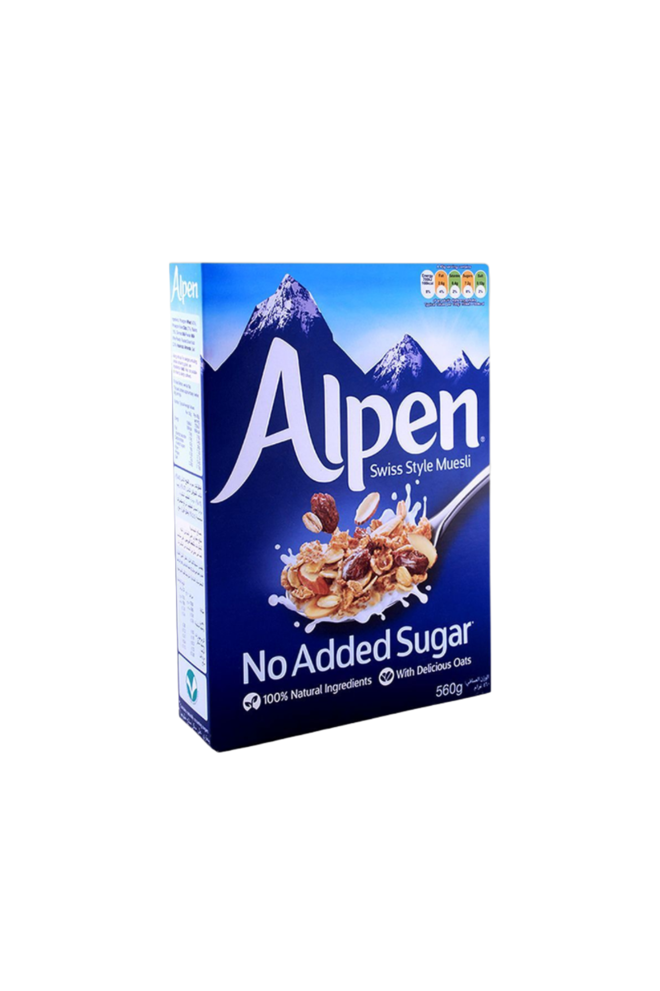 alpen cereal sugar free 560g uk