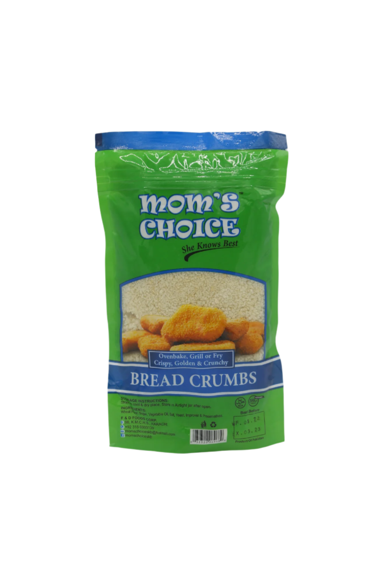 moms choice bread crumbs 200g